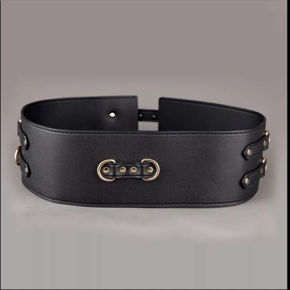 Waist belt, thigh Cuff, Wrist -ankle restraints, knight mask collar leash, case - Picture 5 of 5